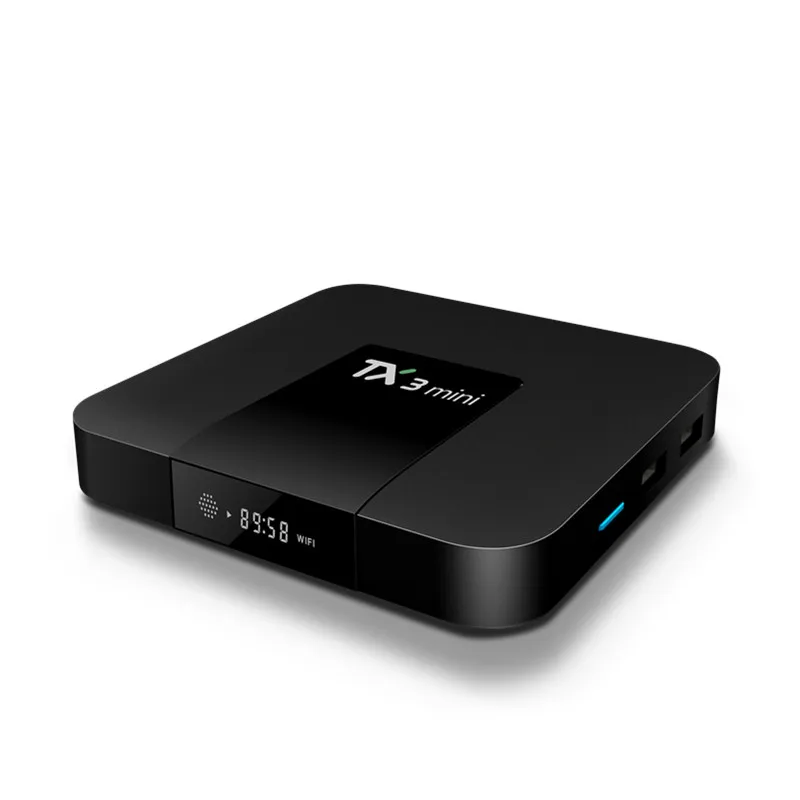 Wechip TX3 Мини Android 7,1 Смарт ТВ приставка 1 ГБ/2 ГБ 16 ГБ Amlogic S905W четырехъядерный процессор поддержка H.265 4K медиаплеер PK H96 PRO ТВ приставка