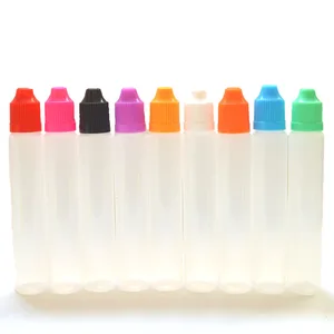 5 шт. 30 мл пустые, ПЭВД форма ручки пластик Сжимаемый капельница E жидкий сок Многоразовые Бутылки