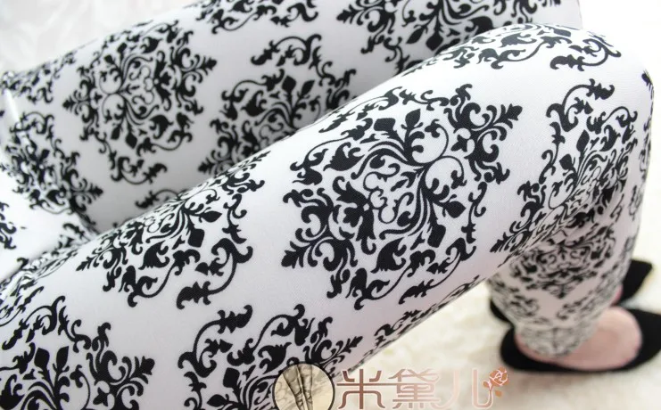 Новинка винтажная модель для фитнеса с высокой талией цвет синий и белый женщин