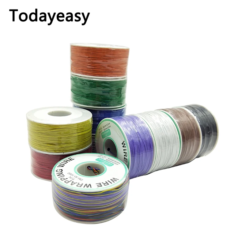Todayeasy многоцветные Fly Line изоляция pcb перемычки одножильный чистый Медь высокое