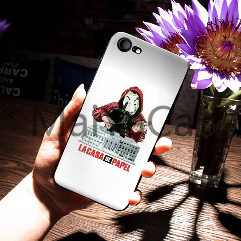 MaiYaCa для iphone 7 6 X Чехол LA Casa De Papel Специальное предложение Роскошный мягкий чехол