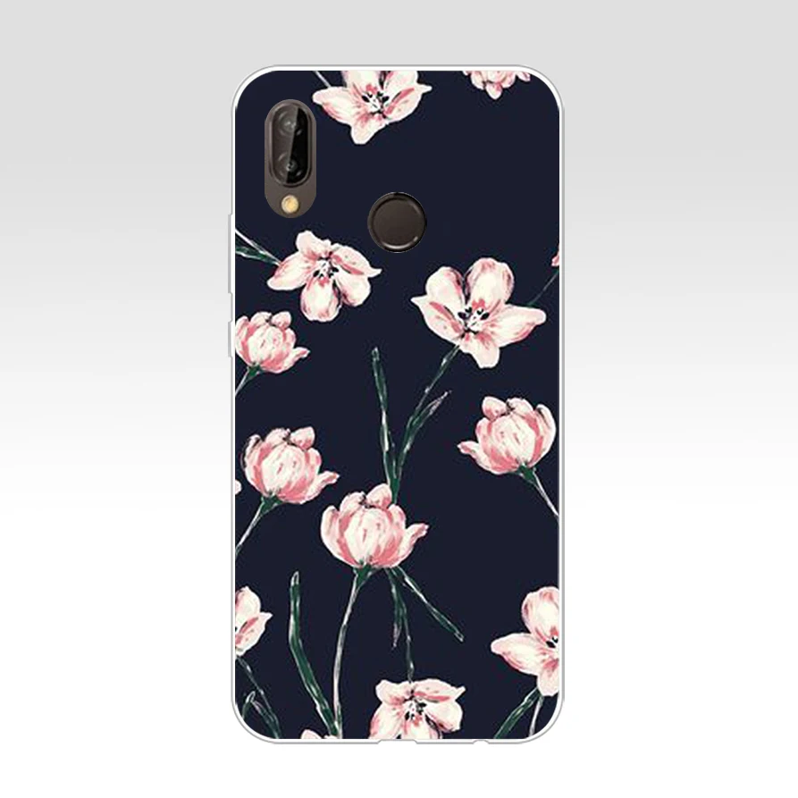 41 A huawei P20 Lite чехол 5,84 дюймов huawei P20 Lite Мягкий Резиновый ТПУ силиконовый чехол для телефона для huawei P20 Lite чехол сумка чехол s - Цвет: 41