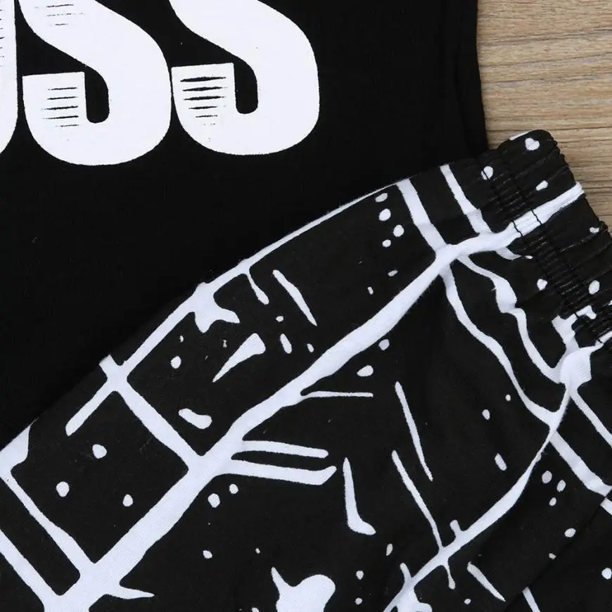 2PCS Toddler Kids Infant Baby Boy Letter T shirt Tops Pants Outfits Clothes Set Cute Brand new drop shipping August 8 | Детская одежда