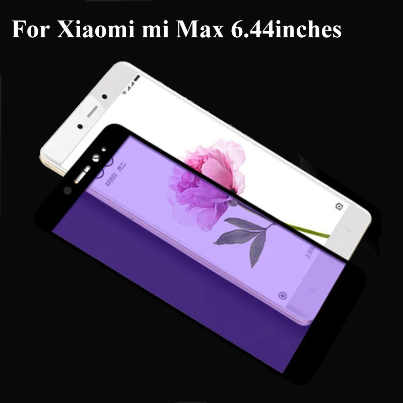 2 шт. закаленное стекло для Xiaomi Mi max Mimax полноэкранная Взрывозащищенная Защита 9H