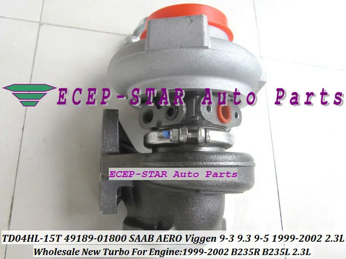 Бесплатная доставка TD04HL-15T 49189-01800 49189-01820 55559825 Turbo для SAAB AERO Viggen Upgrade 9-3 9 3 5 B235R B235L B205R