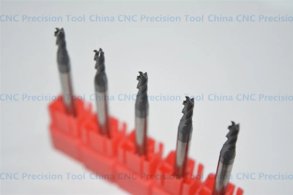 4 мм * 3 50 бесплатная доставка твердосплавная Концевая фреза с ЧПУ покрытием TiAlN HRC