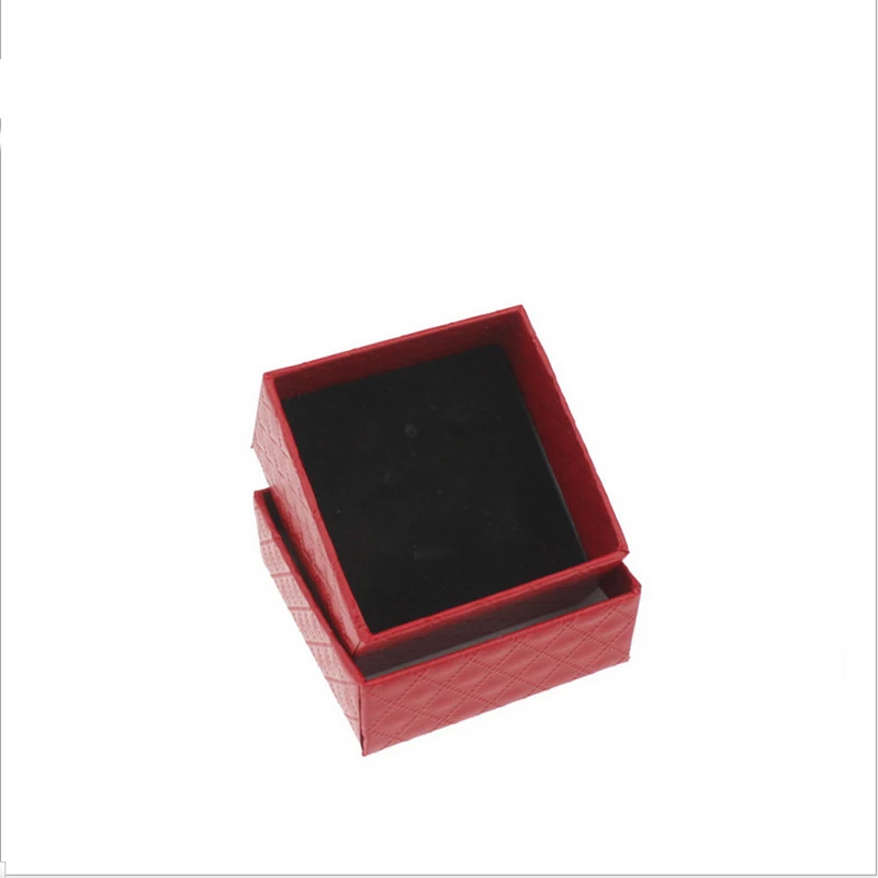 Новая 5 цветов хорошая коробка 5x5x3 см бежевый/красный/белый/крафт-бумага синего