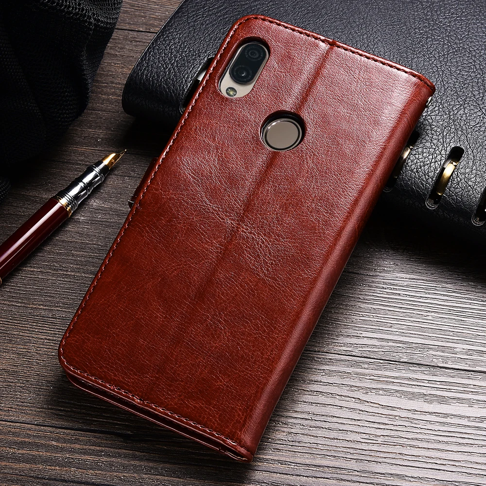 Чехол-бумажник TOMKAS для huawei P20 Lite флип-чехол кожа с подставкой чехол телефона чехлы