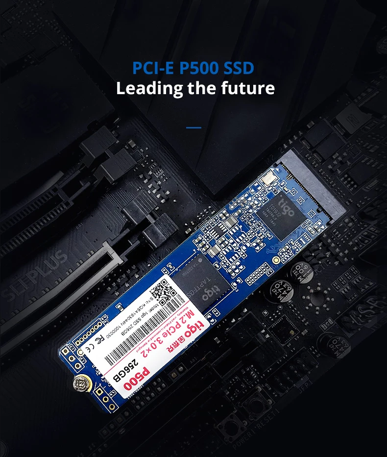 Tigo SSD M2 1 ТБ 512 GB 256 GB PCIe NVMe 2280 Внутренний твердотельный накопитель PCI-e 3,0x2 настольный ноутбук ПК P500