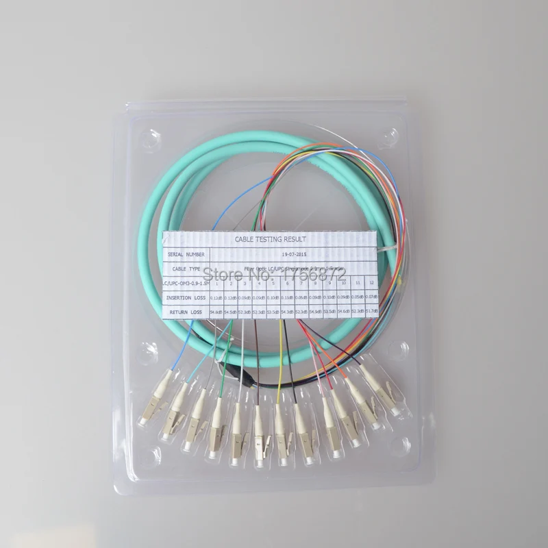 Волоконно-оптический Контур 3 м 12 ядер LC Multimode 50/125 10 ГБ OM3 | Мобильные телефоны и