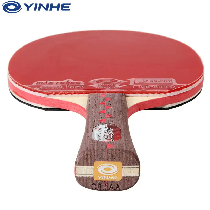 Yinhe Galaxy 11 Star 11B/D ракетка для настольного тенниса для национальных пипсов-в готовой ракетки ракетка для спорта пинг-понг летучая мышь с сумкой