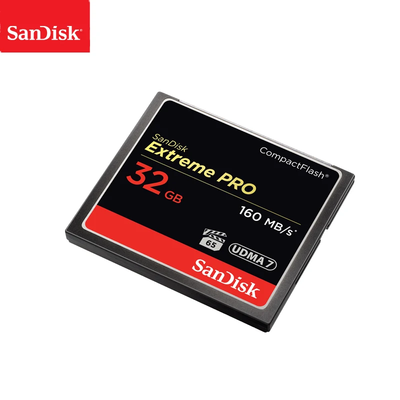 Sandisk Extreme Pro CF карт 64 Гб оперативной памяти 32 встроенной 128 ГБ 256 карта Compactflash до 160