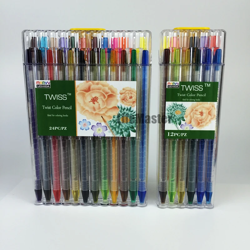 Карандаш водный механический LifeMaster 12 цветов 3 мм|color set|water color pencilscolor pencil |