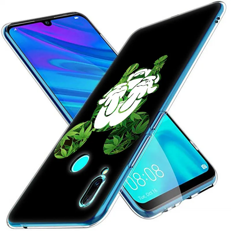 Abstractionism Art high weed Luxury Silicone Phone Case for Huawei P30 P20 Pro P10 P9 P8 Lite P Smart Z Plus NOVA 3 3i