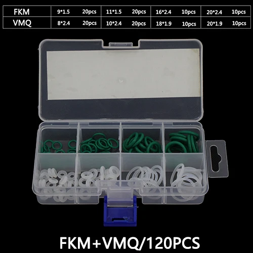 green white x1 PCP Пейнтбольная прочная розетка уплотнительное кольцо силиконовый NBR VMQ FKM Красный Черный Белый Зеленый прокладка замена БЫСТРОРАЗЪЕМНАЯ муфта фитинги - Цвет: green white x1