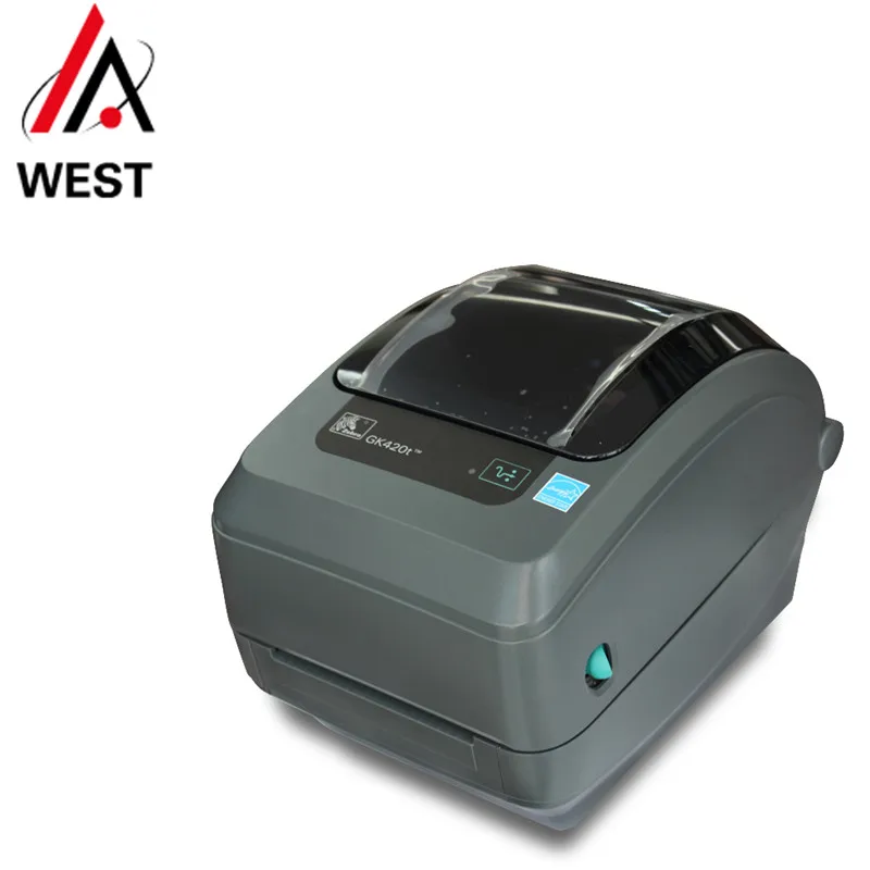 Бесплатная доставка новинка оригинальный настольный принтер Zebra GK420t 200