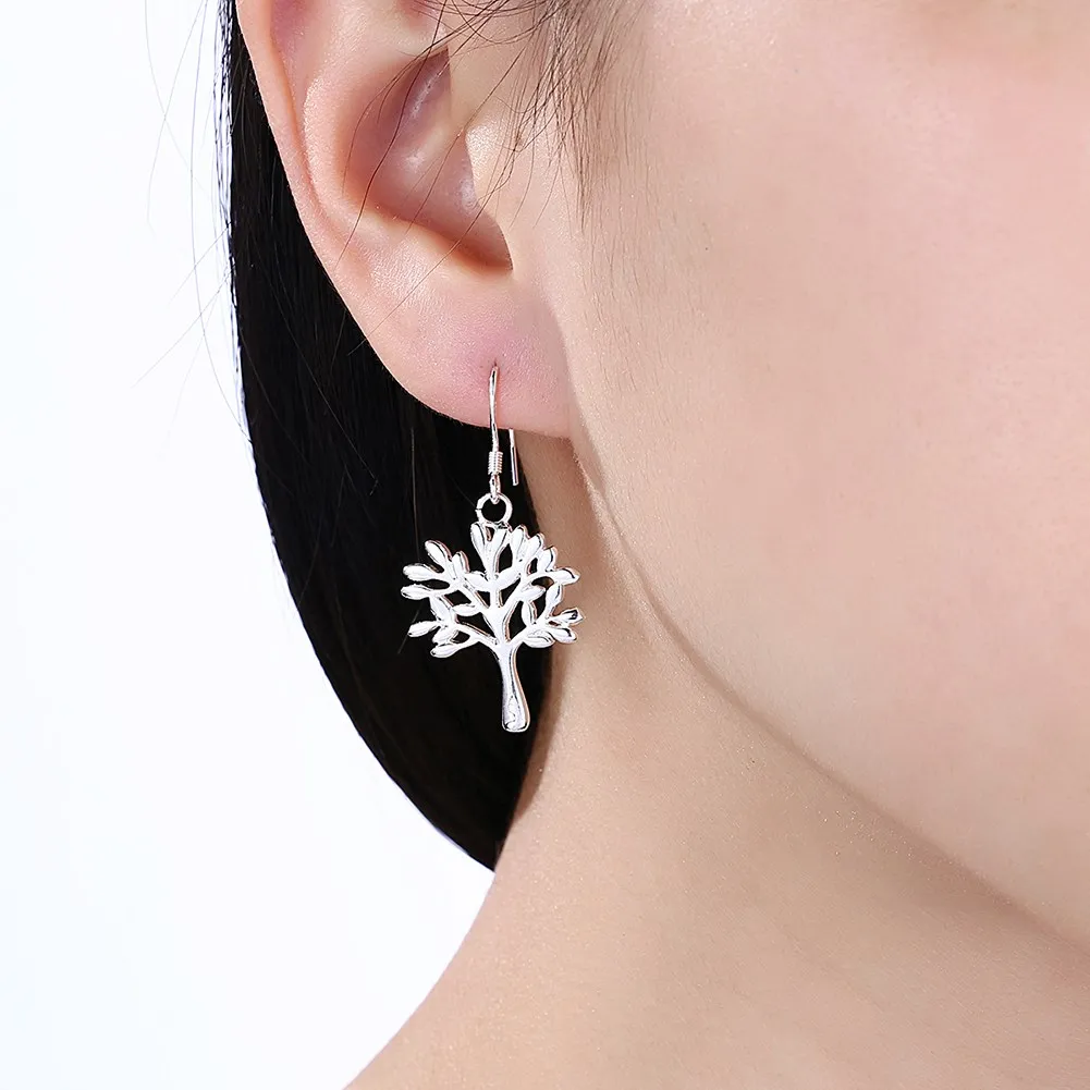 

Korean Earrings for Women 2020 Exquisite Fashion Drop Earring Tree of Life Statement Long Earrings Girl's Jewelry,party Gift