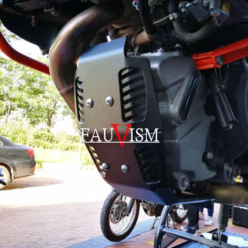 FAUVISM Алюминиевый Защита двигателя Glide мини пластина протектор для KTM 1050 1190 R Adv 1290