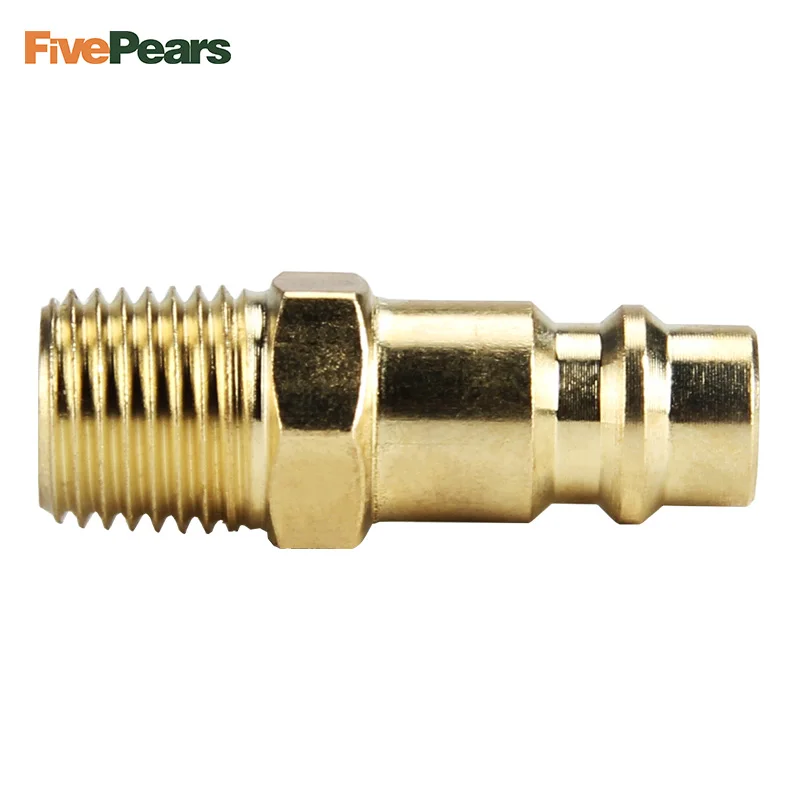 FivePears 1/4 &quotмужской резьба NPT Тип Европа Пневматический быстрой смены навесного