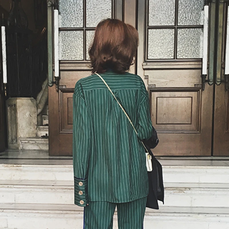 Женский облегающий блейзер RUGOD повседневный комплект из двух предметов пиджак в