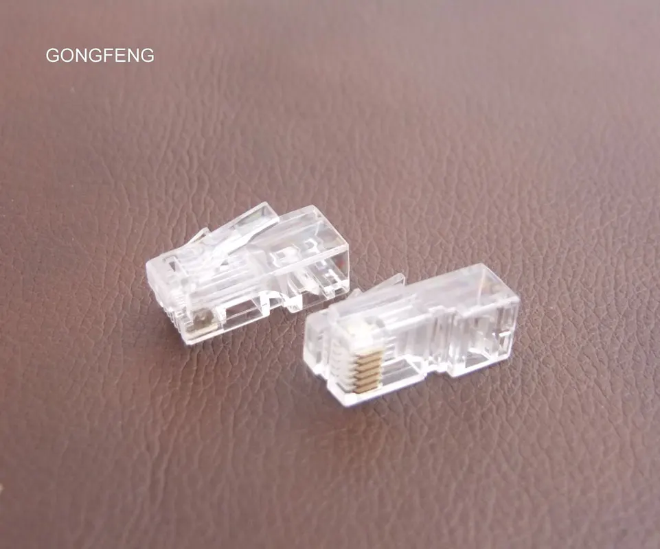 Специальное опт GONGFENG Новый RJ11 коннектор специальный удлиненный 6P6C Телефонная