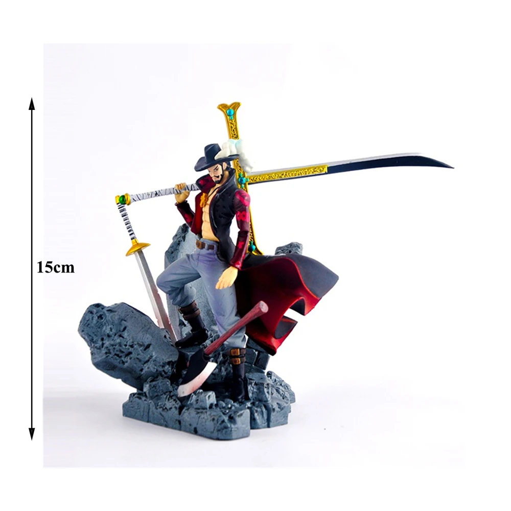 Аниме One Piece Dracule Mihawk Hawkeye крупнейший в мире меч коллекция супер моделей аксессуары