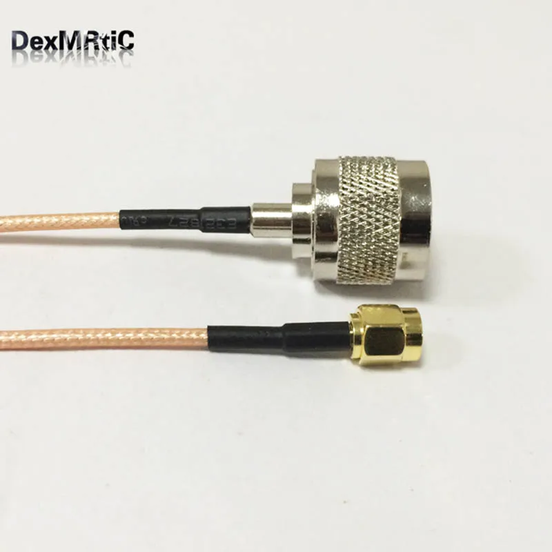 6 дюймов RG316 SMA штекер N штекер M/M удлинитель коаксиального кабеля кабель перемычки rf внешняя антенна 15 см