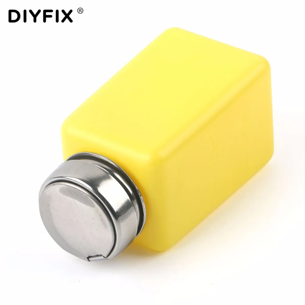 DIYFIX 180 мл Пустой насос диспенсер жидкий спиртовой Пресс бутылка полировка