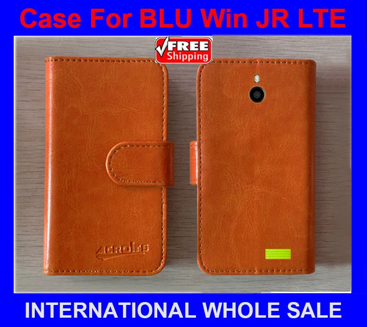

BLU Win JR LTE Case High Quality Factory Price Flip Leather Original Exclusive Case for BLU Win JR LTE Case tracking number