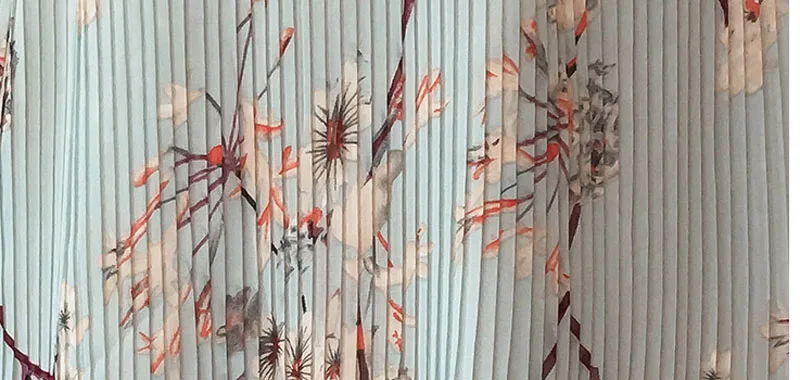 

Pregnant Women Midi Pleated Chiffon Dress Floral Designs Summer Pregnancy Clothes Loose Plus Size Maternity Dresses