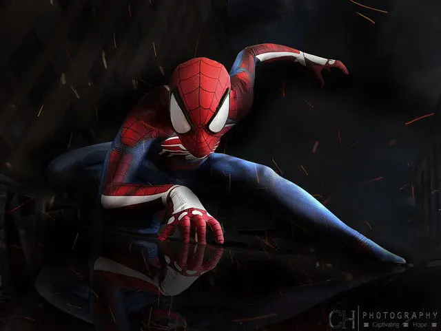 Костюм Человека паука PS4 INSOMNIAC костюм для косплея из спандекса с 3D принтом