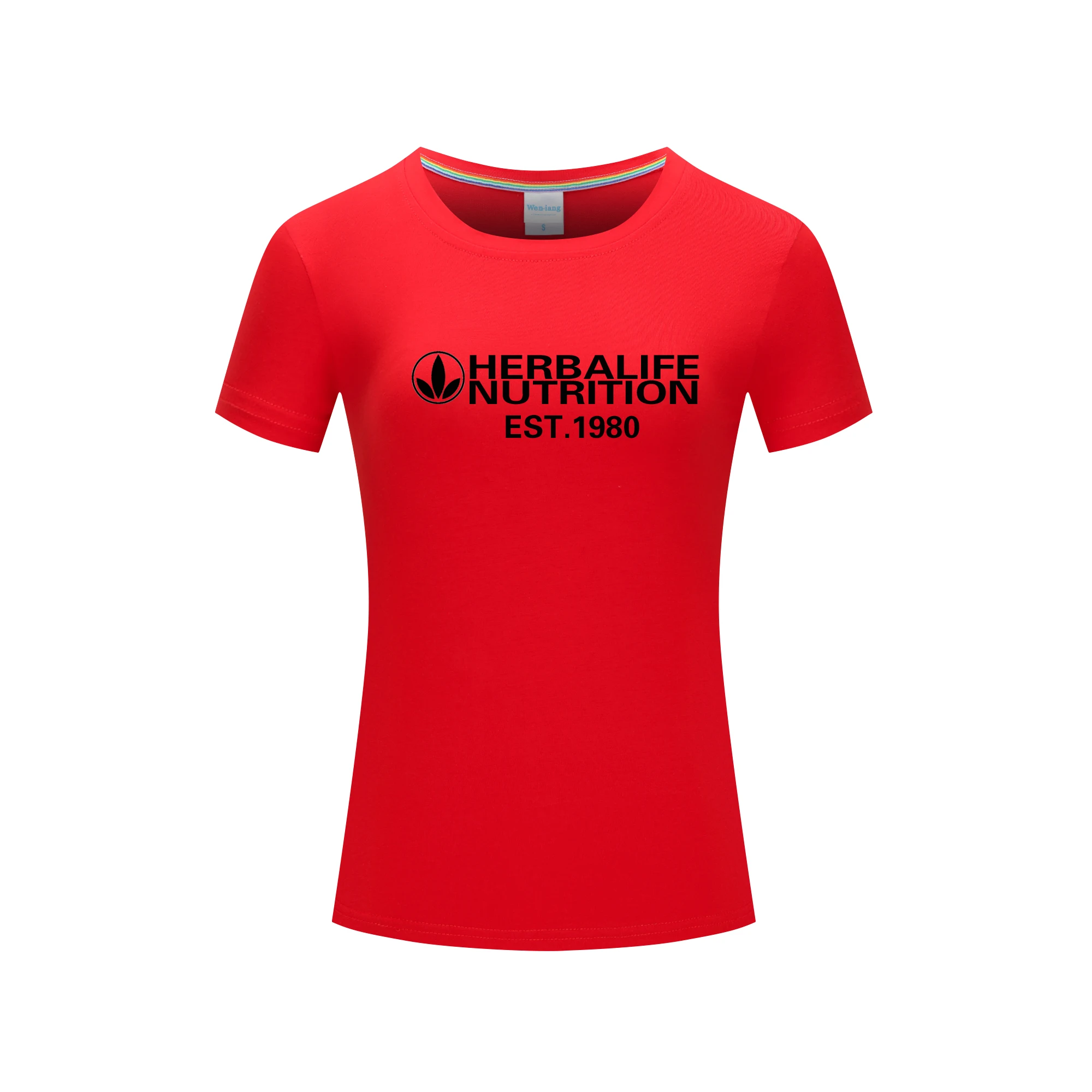 New herbalife Apparel Cotton in 2019 1980 Marx Memorial T-shirt Short-sleeved Women |