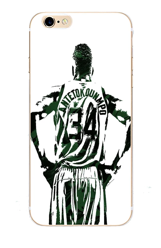 557 DK Giannis Antetokounmpo Алфавит чехол для телефона силиконовый черный Sotf TPU чехол для iphone 11Pro MAX 6 6s 7 8plus 5 X XS XR XSMax - Цвет: 557