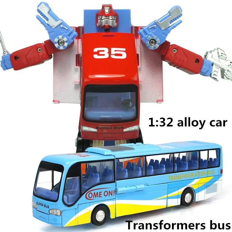 Автомобиль из 1:32 сплава с высокой имитацией трансформеров для игрушечных