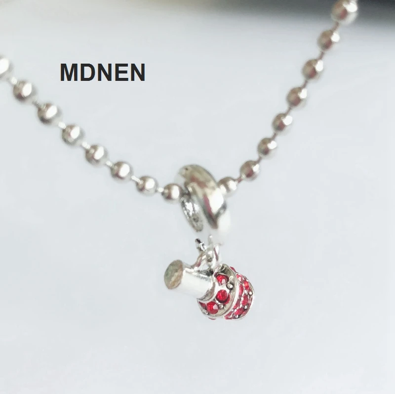Новинка модное ожерелье MDNEN с лаком для ногтей 6 цветов на выбор подарка вечерние 1
