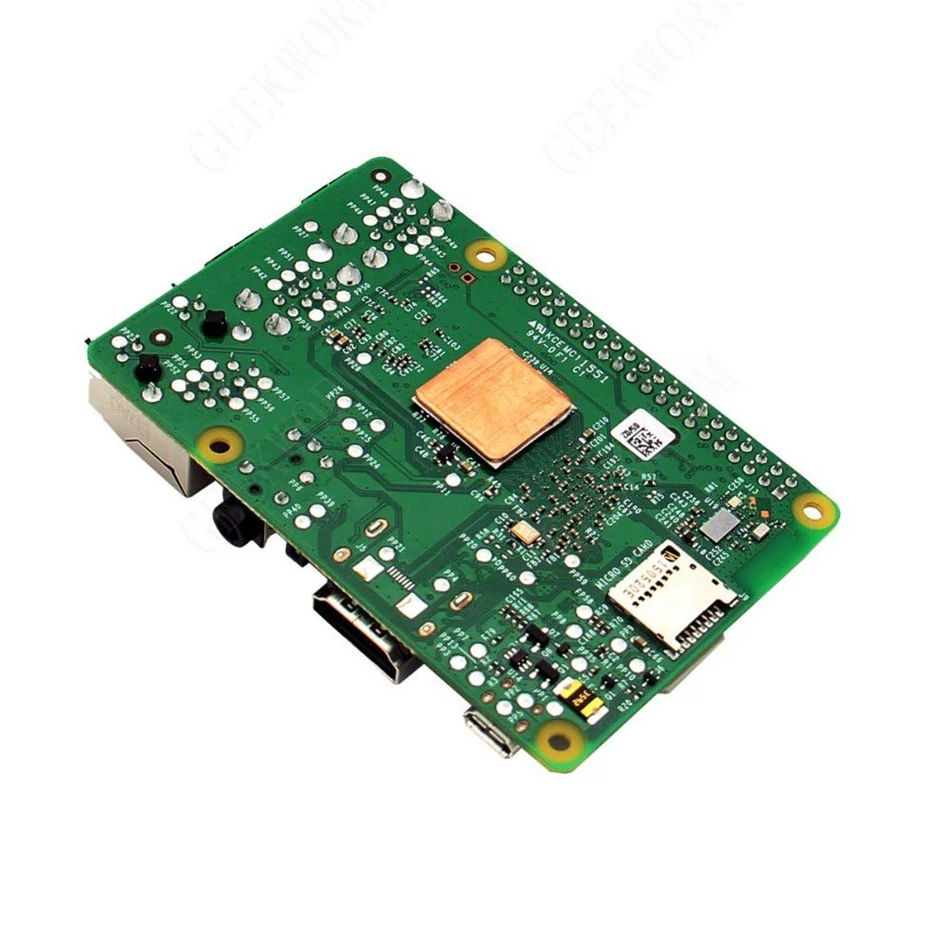 25 шт. алюминиевый радиатор Raspberry Pi + 5 медный прокладки-шайбы охладитель для 3 B i 2