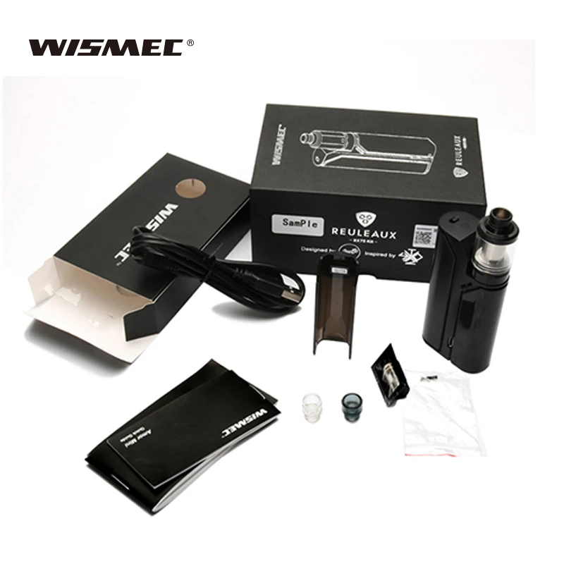 Оригинальный комплект Wismec Reuleaux RX75 75 Вт с мини атомайзером Amor 2 мл VW/TC Ni/TC Ti/TCR режимы