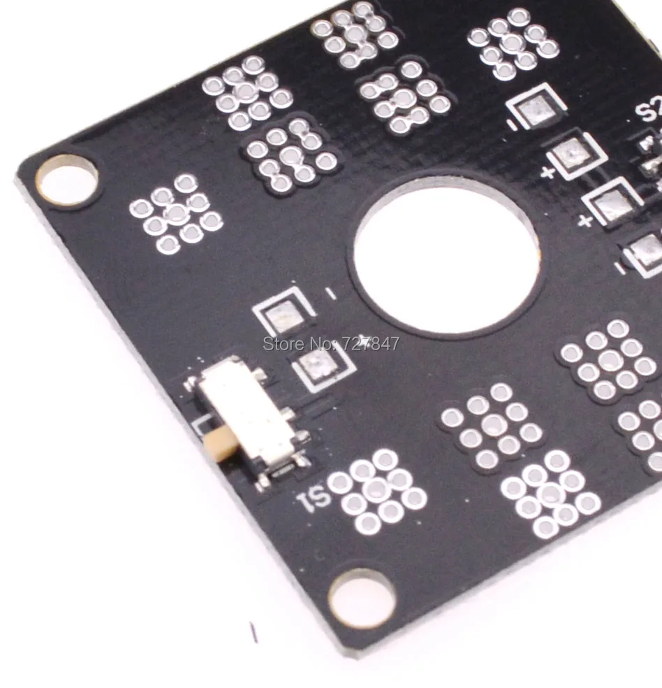 QAV250 CC3D Контроллер полета мини распределительная плата питания светодиодное