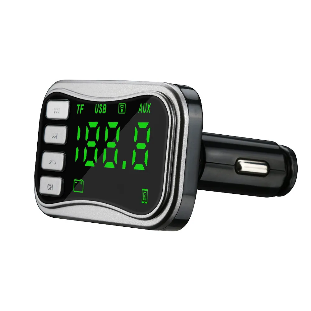 EPULA 12V-24V Wireless Bluetooth FM Transmitter Modulator Car Kit MP3 Player Dual USB Charger | Электроника