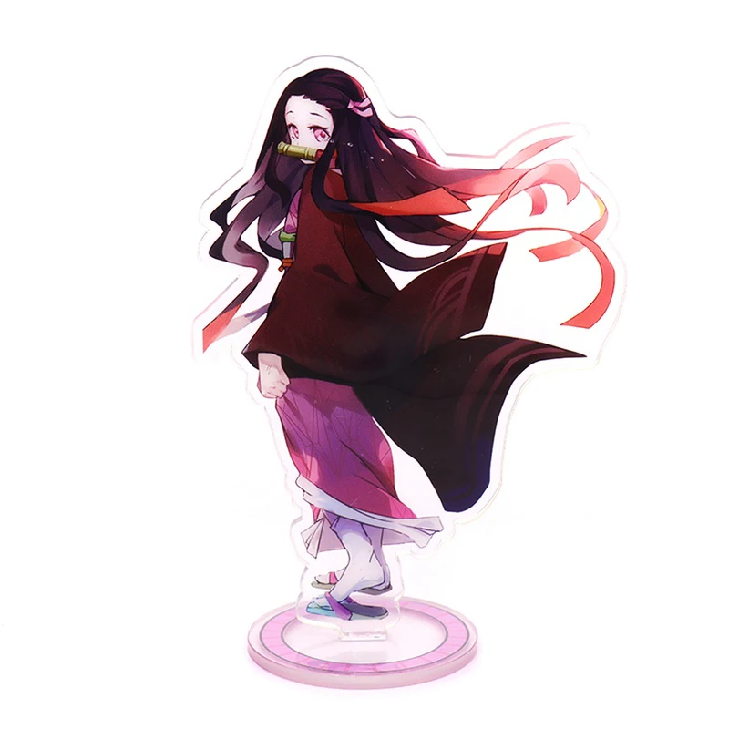 Японское аниме Demon Slayer: Kimetsu no Yaiba Kamado Tanjirou Nezuko акриловая настольная подставка