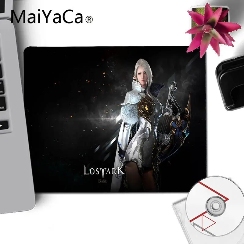No Lock Edge18x22cm MaiYaCa Забавный LOST ARK, маленькие игровые коврики для мыши, Настольный коврик, нескользящий коврик для ноутбука, компьютера, ПК, игровой коврик для мыши, коврик для геймера, Настольный коврик - Цвет: No Lock Edge18x22cm