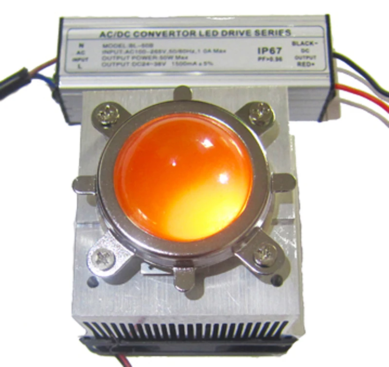 Новинка 50 Вт полный спектр детали для стандартного чипа драйвер переменного тока