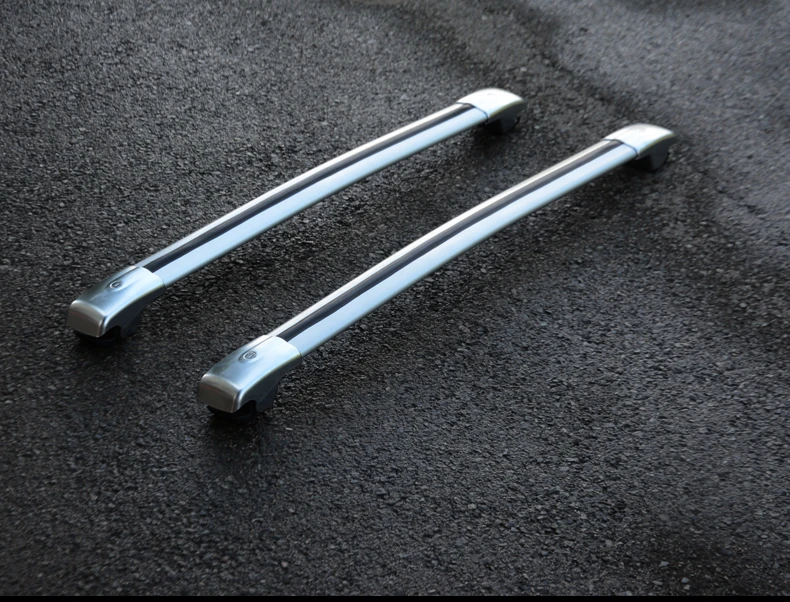 

For Land Rover Freelander 2 LR2 2004-2016 Aluminium alloy Silver Top Roof Rails Rack Side Bars Decoration Trim Car Accessories