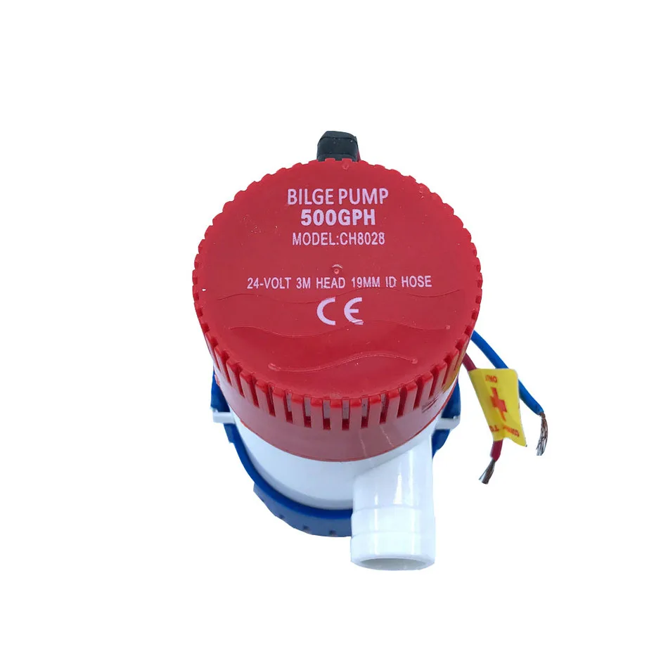 Погружной водяной насос 12 В 24 в 500 гфн микро морской лодки гидромотор дома