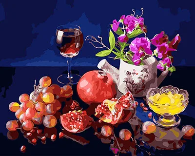 GX26129 DRAWJOY картины цветок DIY живопись по номерам Холст Картина маслом и каллиграфический домашний декор для гостиной стены искусства - Цвет: GX26129