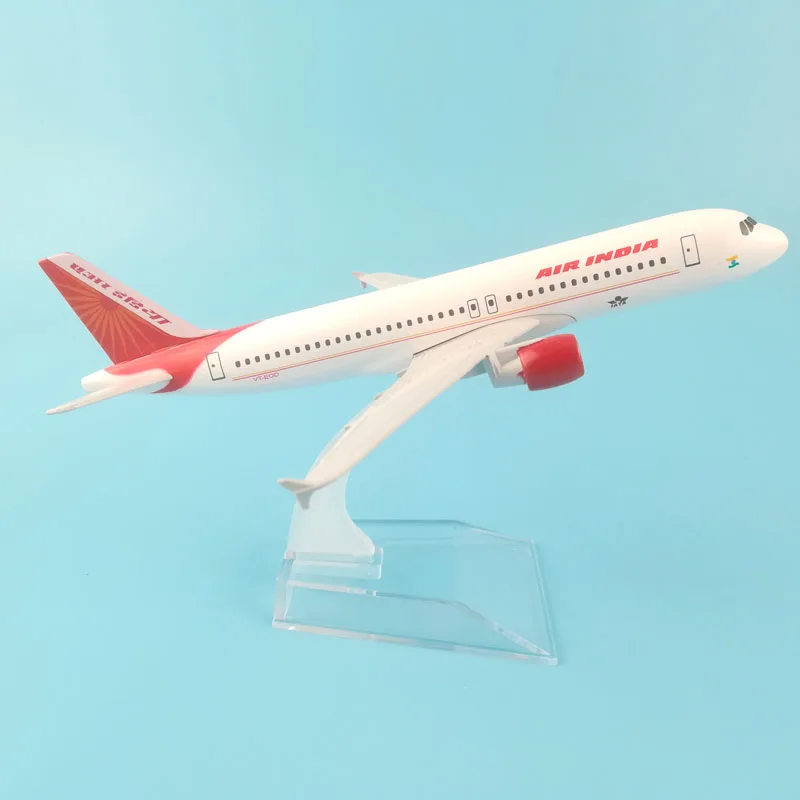 Индия 16 см сплав металлическая модель самолета Air индийские авиалинии Airbus A320 Airways