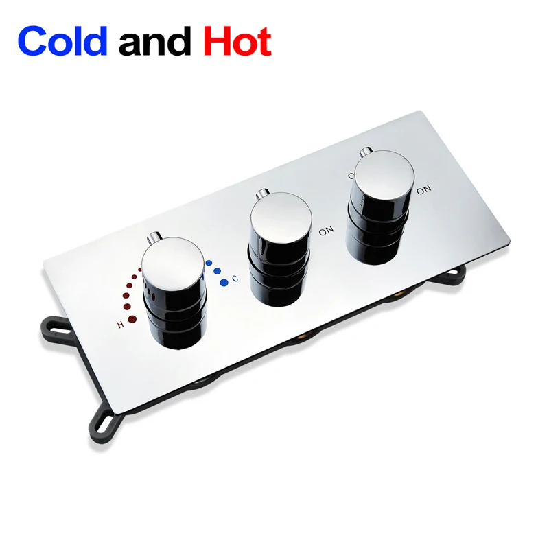 hm Смеситель для душа, скрытый душ, ванная комната - Цвет: Cold and Hot
