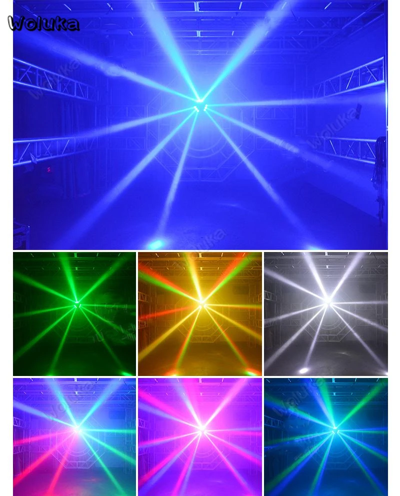9-глазный светодиодный Par DMX ДИСКО-вечеринка Лазерное Освещение DJ ночник для