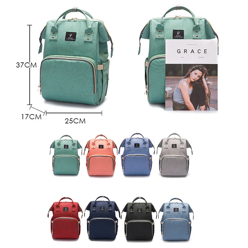 Вместительный рюкзак сумка для подгузников с USB влажная водонепроницаемый