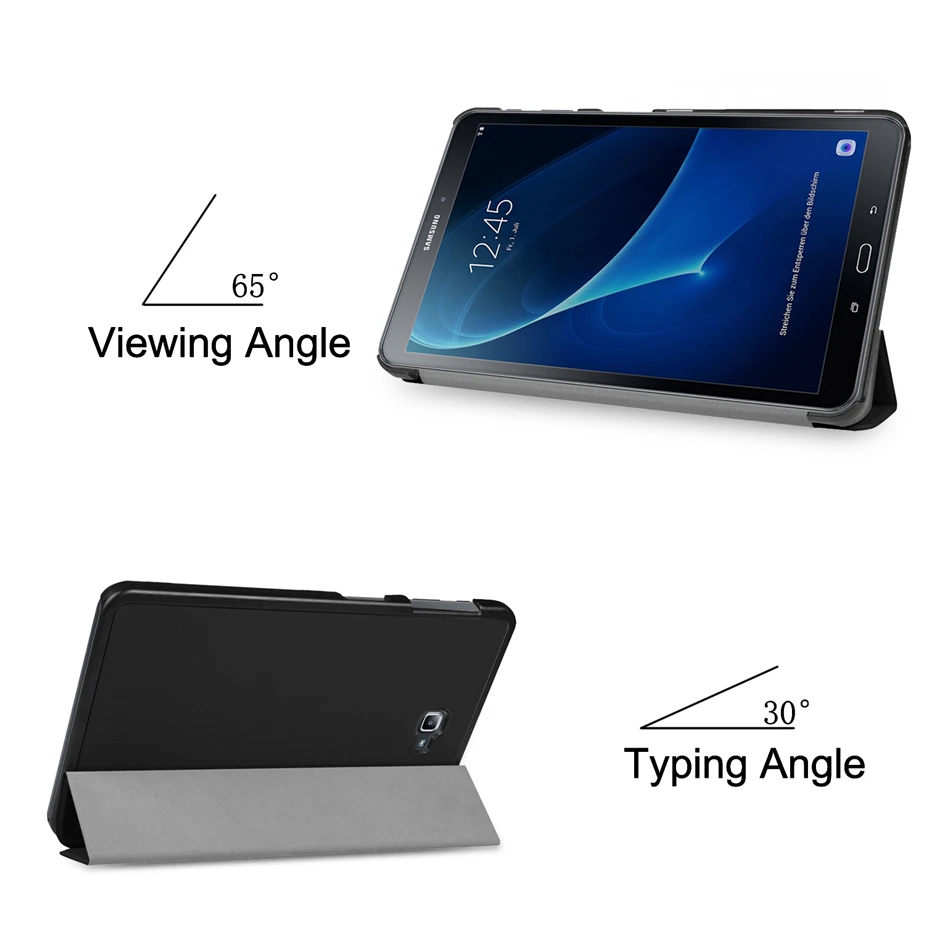 Тонкий Магнитный флип чехол для планшета из искусственной кожи Samsung Galaxy Tab A A6 10 1